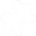 A puzzle piece icon portraying customized canyoning and rappelling tours in Soca valley and Triglav national park.